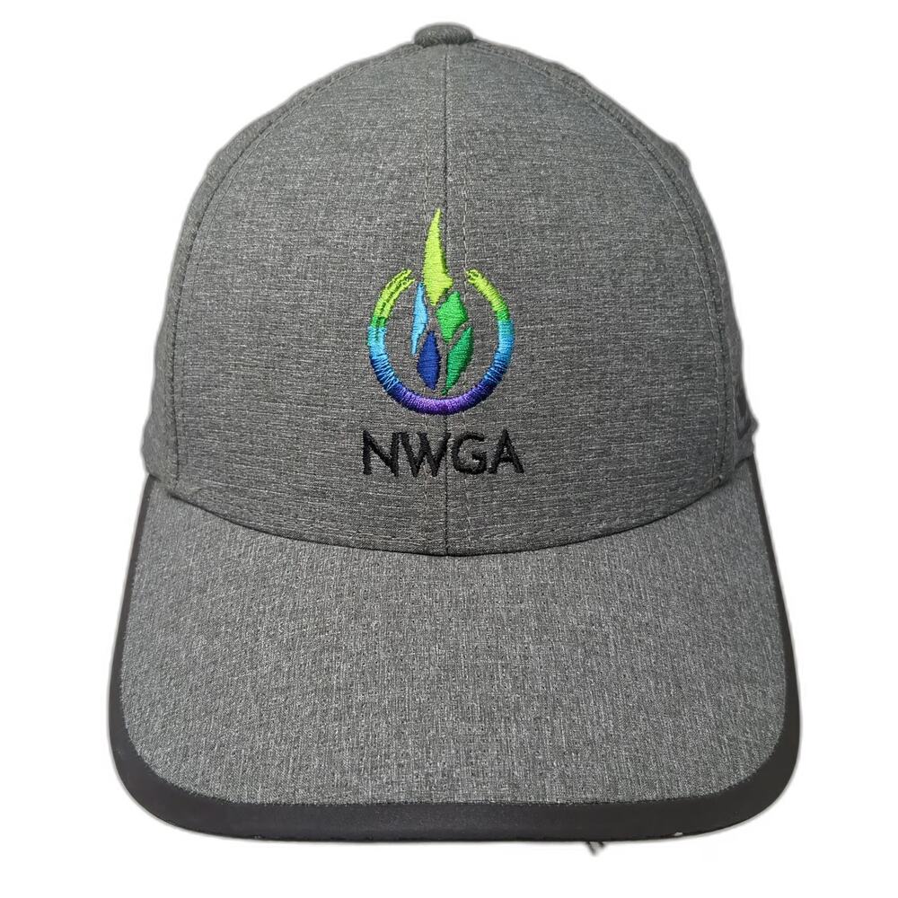 Ogio Baseball Cap Gray One Size NWGA Embroidered Performance Adjustable Hat
